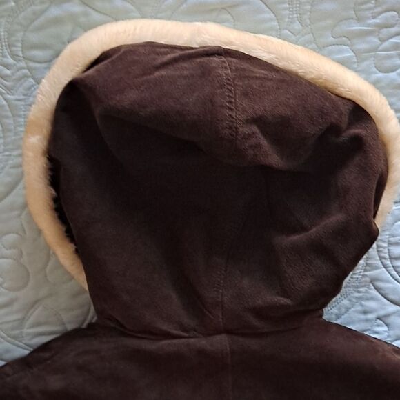 JPERCY FOR MARVIN RICHARDS SUEDE WINTER COAT - Picture 15 of 16